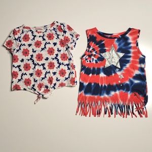 Girls tops size 4